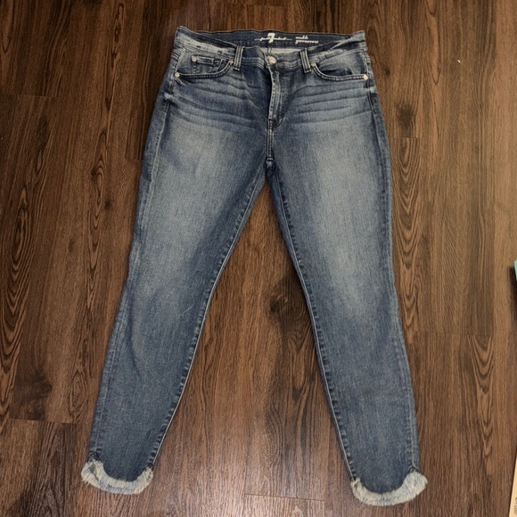 7 For All Mankind Denim - 7 For All Mankind Gwenevere Ankle Jeans